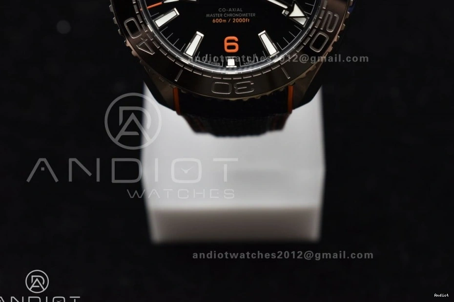 Edition Orange Strap on 43.5mm Dial VSF V2 Clone Super A8900 Planet Nylon Best Bezel 1:1 SS Black Ocean Black 1229